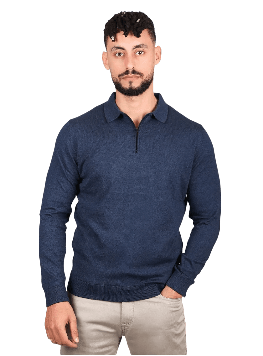 Two-Piece Slim Fit Check Suit β Royal Blue